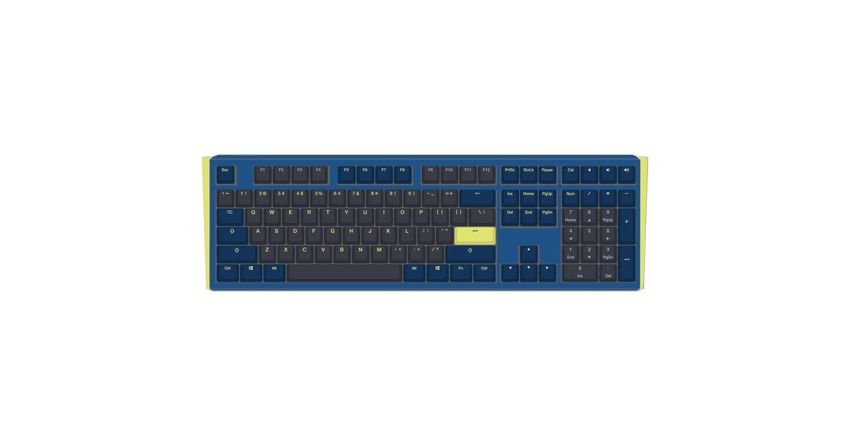 Ducky One 3 Daybreak Toetsenbord Blauw Geel US Lay Out Cherry MX RGB