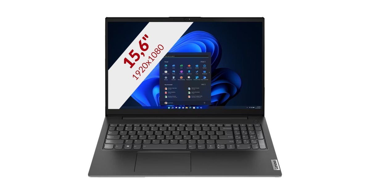 Lenovo V G Iah Fs Wmh Laptop Zwart I H Iris Xe