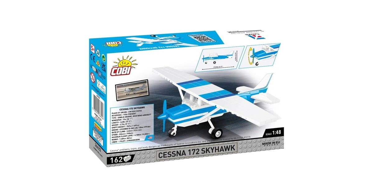 COBI Cessna 172 Skyhawk Constructiespeelgoed