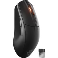 SteelSeries Rival 3 Wireless Gen 2 gaming muis Zwart, 18.000 dpi, RGB, 2.4GHz / Bluetooth 5.0