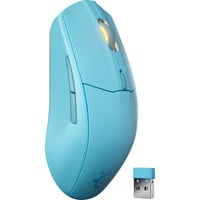SteelSeries Rival 3 Wireless Gen 2 gaming muis Turquoise, 18.000 dpi, RGB, 2.4GHz / Bluetooth 5.0
