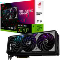 ASUS GeForce RTX 5070 Ti ROG Strix GAMING OC grafische kaart DLSS 4, 3x DisplayPort, 2x HDMI 2.1