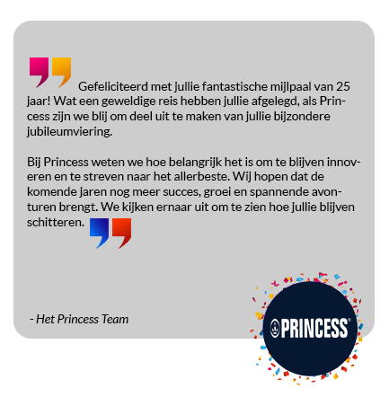 Felicitatie Princess