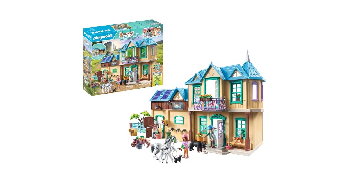 Horse deals playmobil set