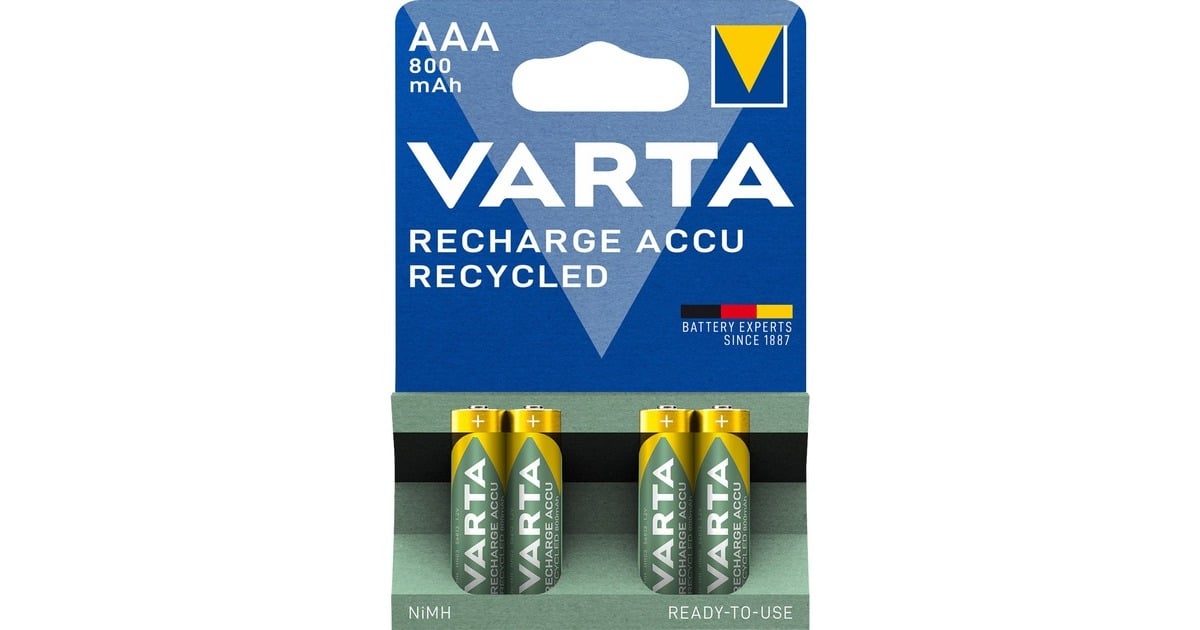 Varta Aaa Micro Hr Oplaadbare Batterij Stuks