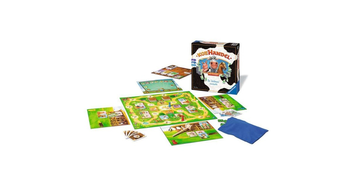 Ravensburger Koehandel - Het bordspel Nederlands, 2 - 4 spelers