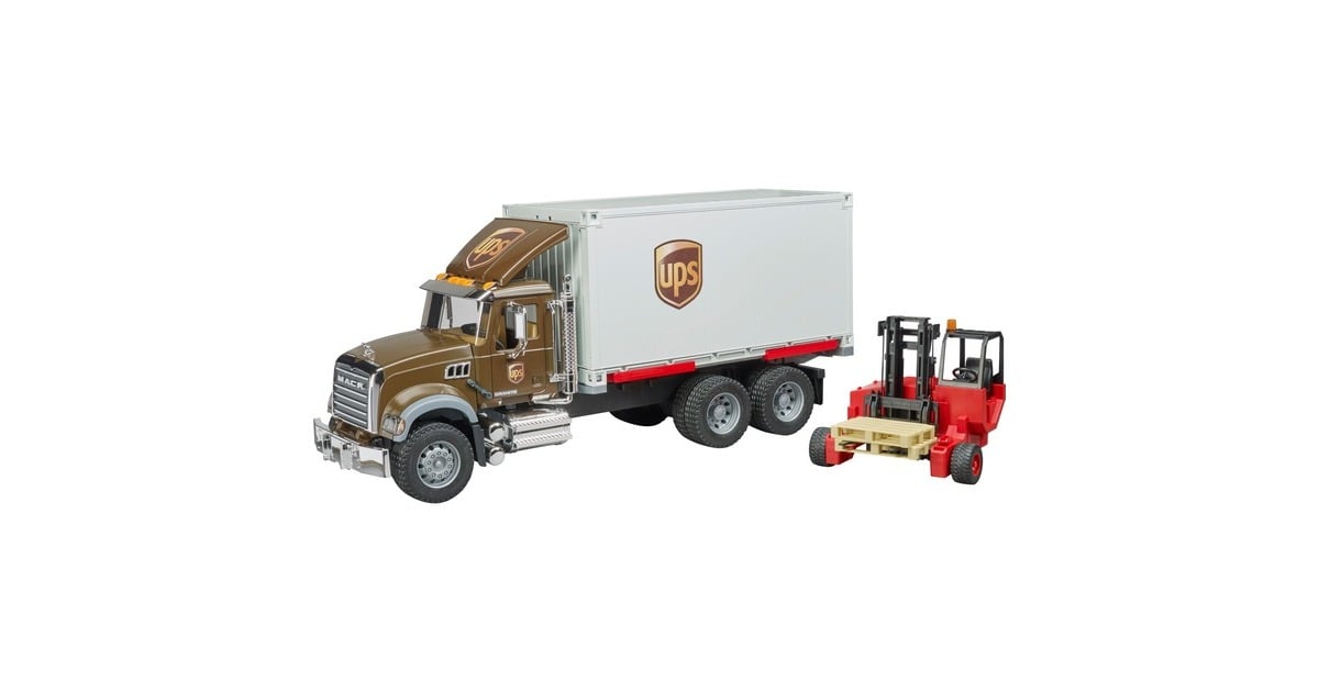 Bruder ups sales mack truck