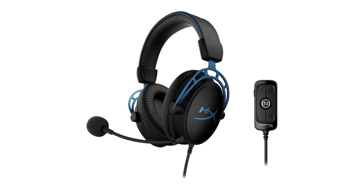 Hyperx cloud hot sale alpha s blue