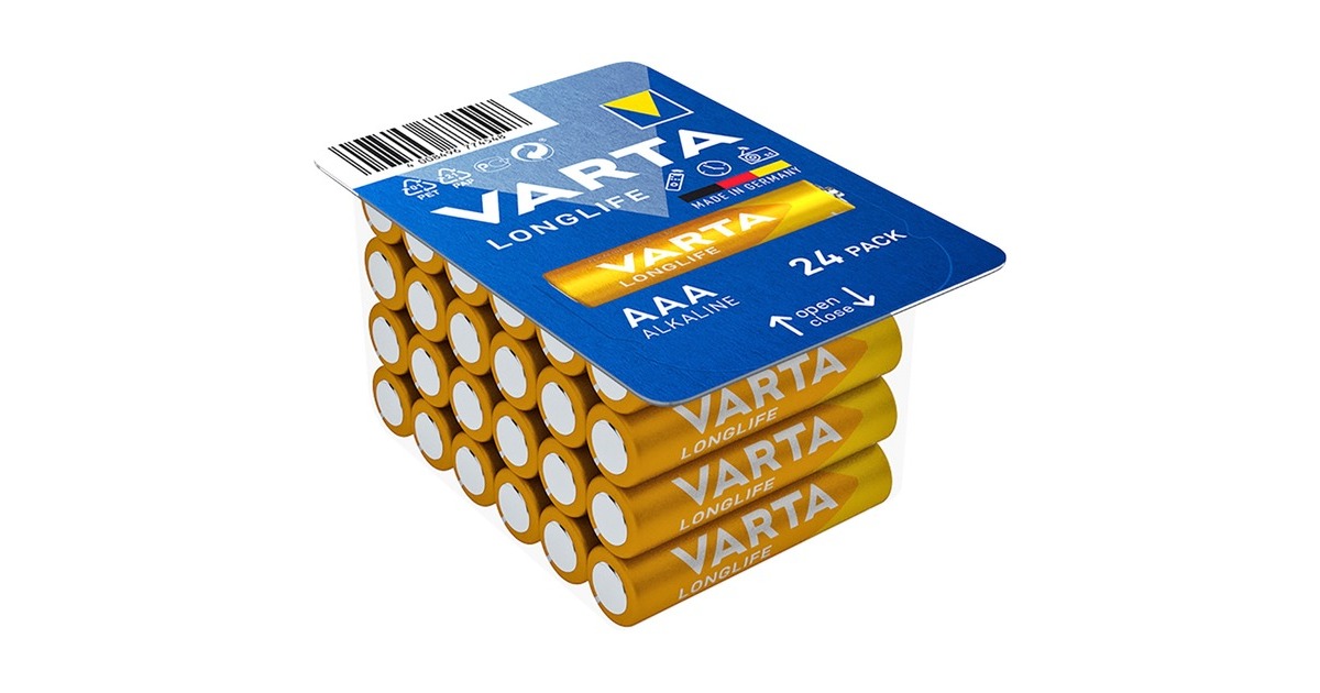 Varta Longlife Aaa Lr Batterij Stuks