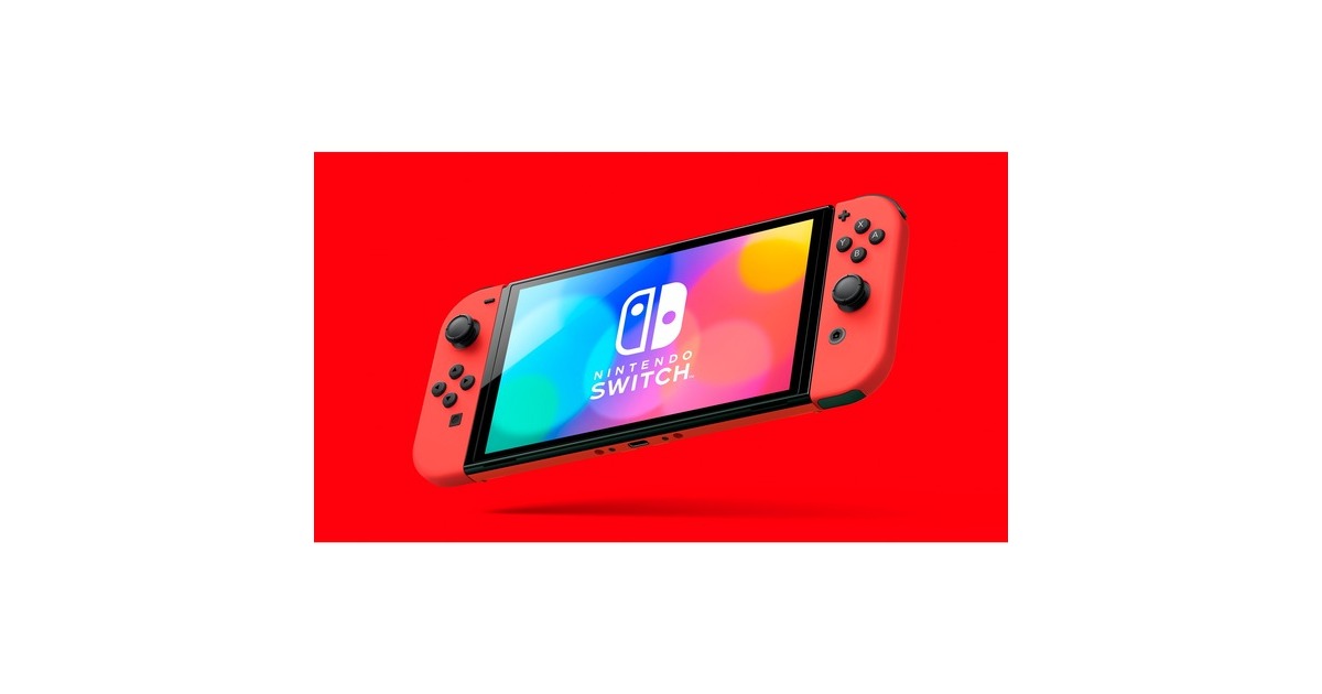 Nintendo switch all store red