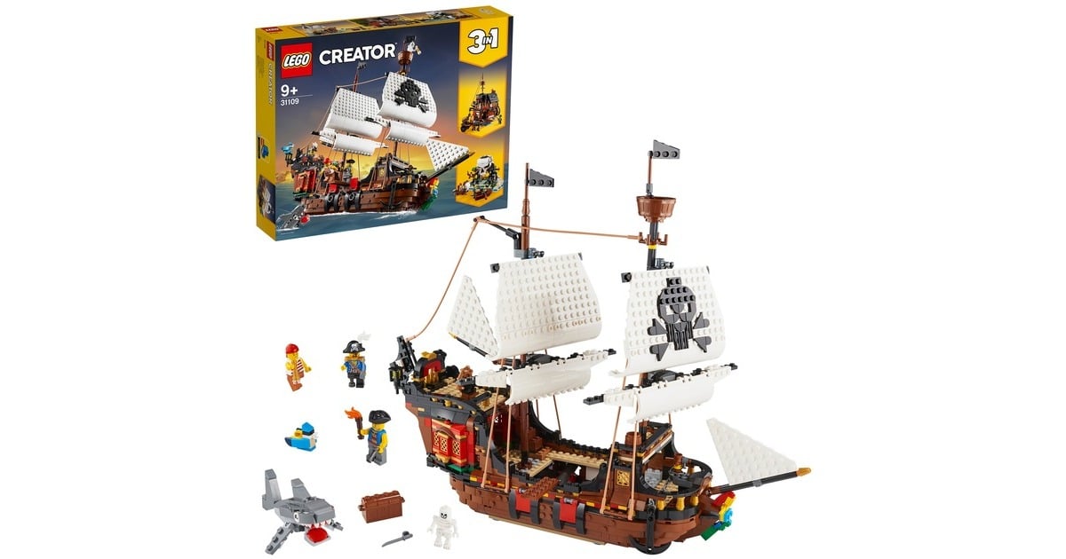 Creator 3 in 1 31109 pirate ship shops