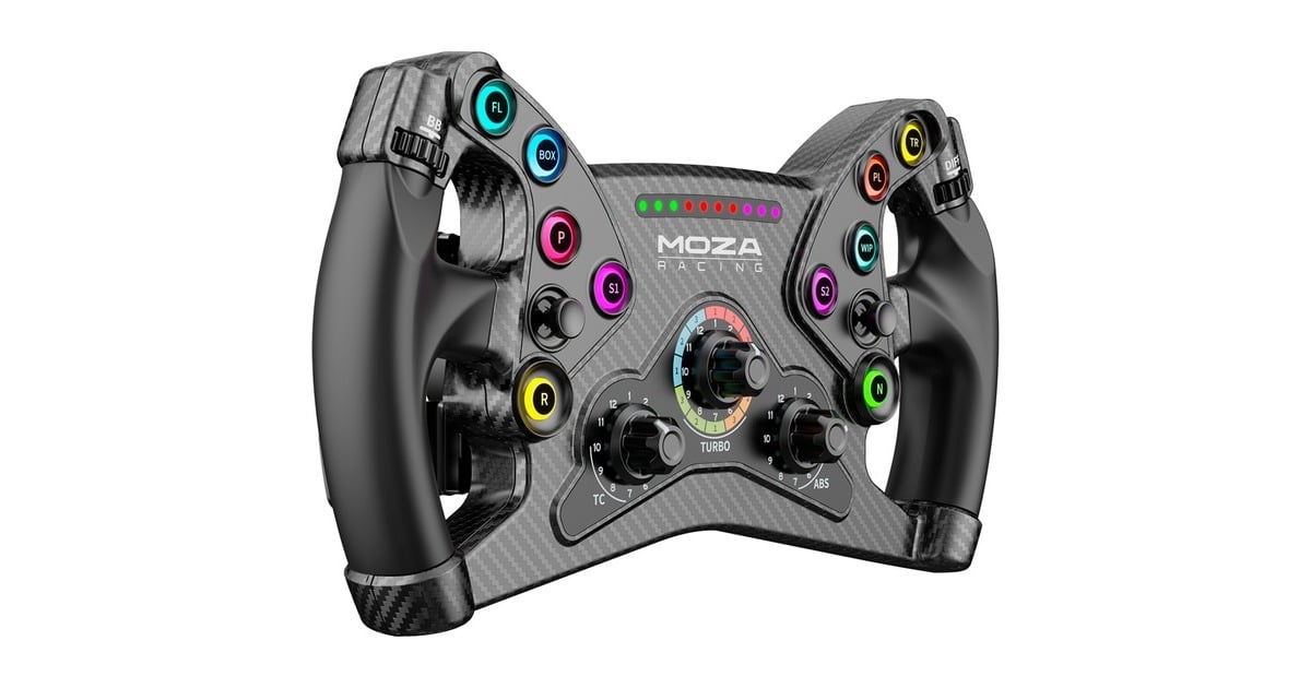 MOZA Racing KS Stuur Add On Zwart