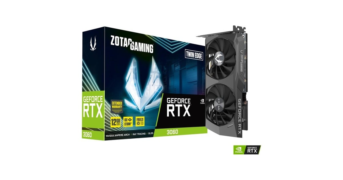 ZOTAC GAMING GeForce RTX 3060 Twin Edge - PCパーツ