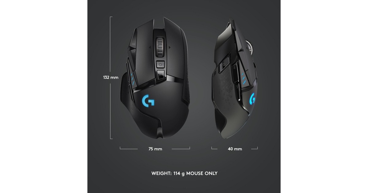 Logitech g502 lightspeed wireless deals gaming mouse