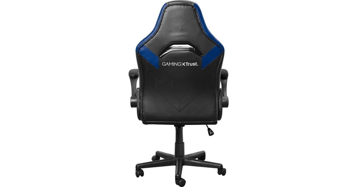 Trust GXT 703B Riye Gamingstoel Gamestoel Zwart Blauw