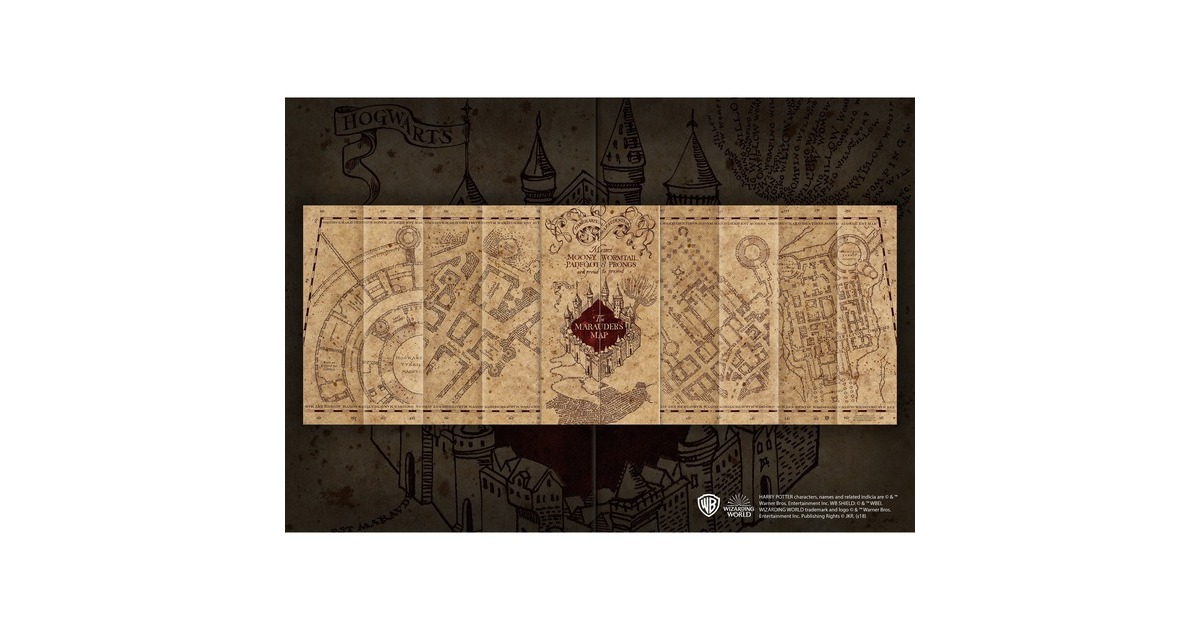 Puzzle Noble collection Harry Potter Puzzle The Marauder's Map