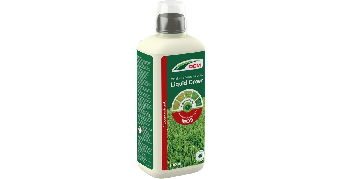 Dcm Vloeibare Gazonvoeding Liquid Green L Meststof Tot M