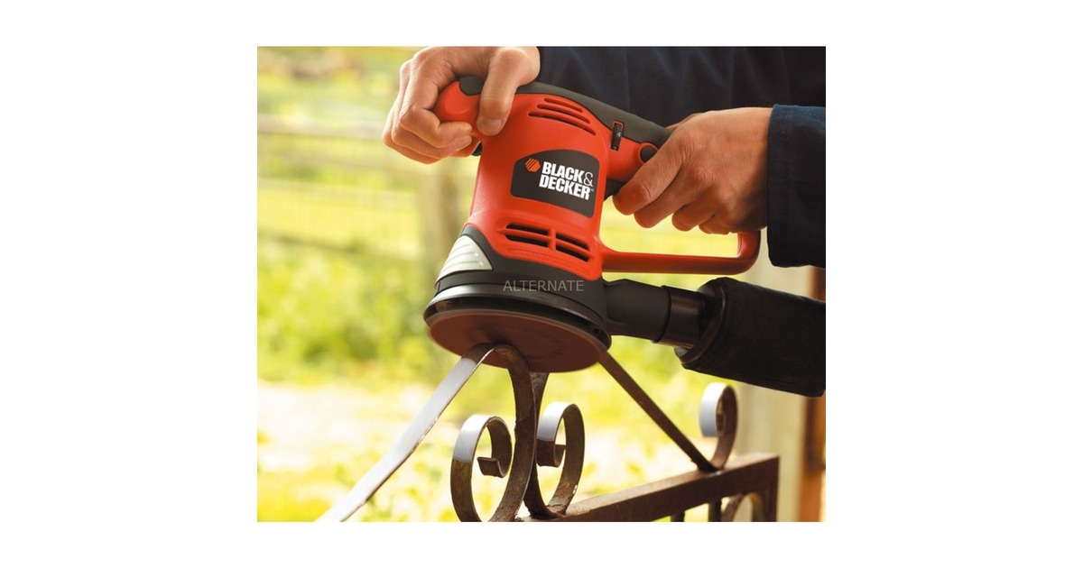 Black & Decker KA191EK-QS Random Orbital Sander 125 mm 480 Watts