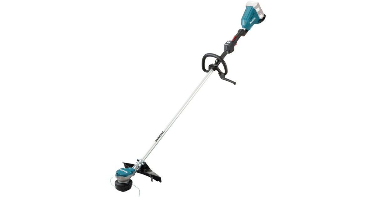 Makita Accu Bosmaaier DUR368LZ Grastrimmer Blauw Zwart Accu Niet Inbegrepen