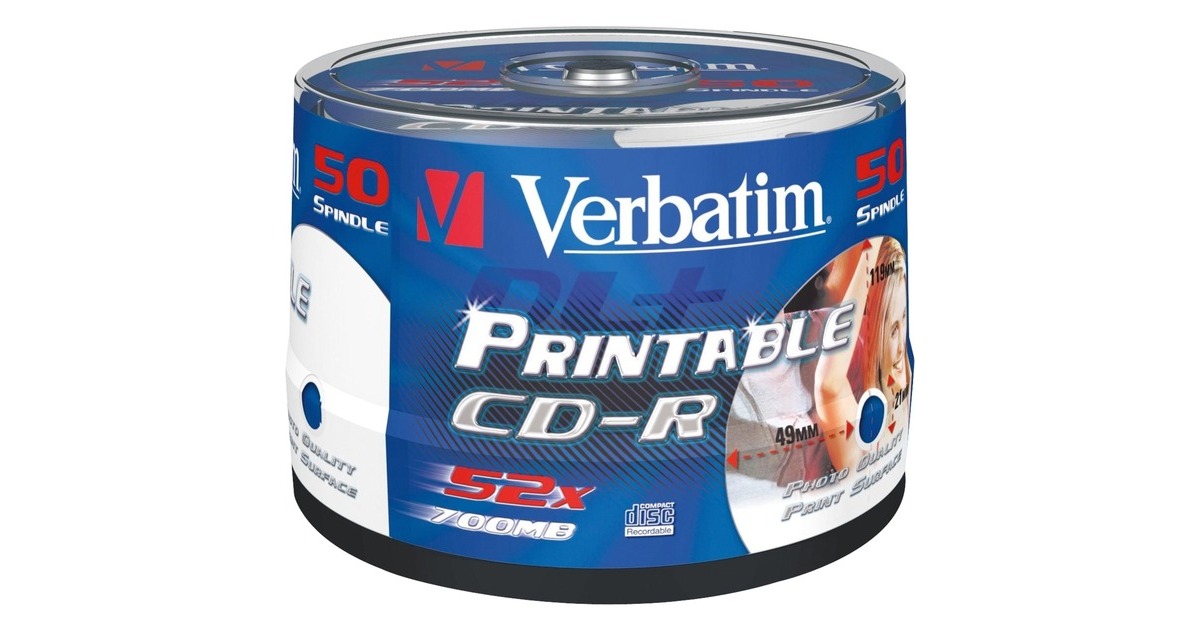Verbatim CD-R 95256 シルバー :B001TQCSUE:バリューセレクション - 通販 - Yahoo!ショッピング -  ブルーレイ、DVDレコーダー