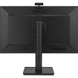 ASUS BE249QFK Video Conferencing Monitor 23.8"  Zwart, Webcam, 100 Hz, VGA, HDMI, DisplayPort, Audio 