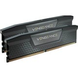 Corsair 64 GB DDR5-6200 Kit werkgeheugen Zwart, CMK64GX5M2B6200C32, Vengeance, XMP