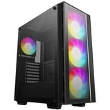 DeepCool MATREXX 55 V4 C midi tower behuizing Zwart | 1x USB-A | 1x USB-C | RGB | Window