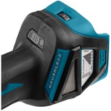 Makita 18 V Haakse slijper 125 mm DGA513ZJ Blauw/zwart, Accu en oplader niet inbegrepen, in Mbox, met vastzetschakelaar