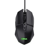 Trust GXT 109 Felox verlichte gaming muis Zwart, RGB | 200 - 6400 dpi