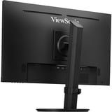 ViewSonic VG2409U-2 Ergonomische Docking Monitor 24"  Zwart (mat), 1x HDMI, 1x DisplayPort, 1x DisplayPort-out, USB-C, USB-A, USB-B,100 Hz