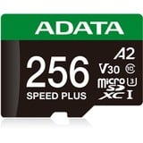 ADATA SPEED PLUS microSDXC 256 GB geheugenkaart UHS-I U3, Class 10, V30, A2