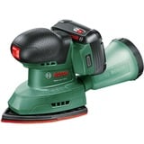 Bosch EasySander 18V-8 multischuurmachine Groen, Incl. 1 x 2.0 Ah accu en oplader