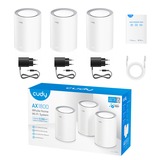 Cudy AX1800 Gigabit Mesh Wi-Fi 6 System (3-Pack) mesh router Wit