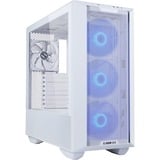 Lian Li LANCOOL III RGB midi tower behuizing Wit | 2x USB-A | 1x USB-C | RGB | Tempered Glass