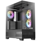 Antec CX700 ARGB midi tower behuizing Zwart | 1x USB-A | 2x USB-C | Tempered Glass