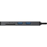 Sitecom 5-in-1 USB-C Multiport usb-hub Grijs