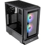 Thermaltake Ceres 350 MX midi tower behuizing Zwart | 2x USB-A | 1x USB-C | RGB | Tempered Glass