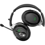 AceZone A-Spire Wireless Hybrid ANC  over-ear gaming headset Zwart/groen, PC, PS4, PS5, Xbox Series X|S, Switch, Mobile