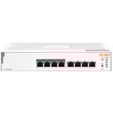 Hewlett Packard Enterprise Instant On 1830 8G CL4 PoE switch 65 Watt PoE