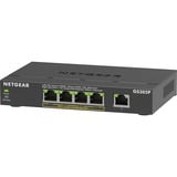 Netgear 5-Port PoE+ Gigabit Ethernet SOHO Unmanaged Switch (GS305P) Zwart