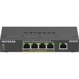 Netgear 5-Port PoE+ Gigabit Ethernet SOHO Unmanaged Switch (GS305P) Zwart