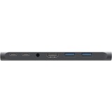 Sitecom 7-in-2 MacBook Multiport dockingstation Grijs