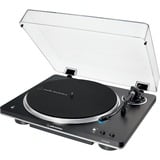 Audio-Technica AT-LP70XBT platenspeler Zwart/zilver, Phono/line-voorversterker, Bluetooth, Volautomatische, Riemaandrijving, 33-1/3 en 45 toeren