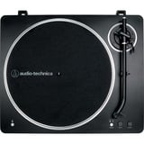 Audio-Technica AT-LP70XBT platenspeler Zwart/zilver, Phono/line-voorversterker, Bluetooth, Volautomatische, Riemaandrijving, 33-1/3 en 45 toeren