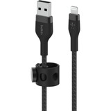 Belkin BoostCharge Pro Flex USB-A-kabel met Lightning-connector Zwart, 1 meter