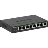 Netgear 8-port 2.5G Multi-Gigbit  Ethernet Plus Switch (MS308E) Zwart, Unmanaged