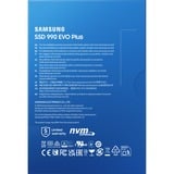 SAMSUNG 990 EVO Plus, 1 TB SSD MZ-V9S1T0BW, PCIe 4.0 x4 / 5.0 x2, NVMe 2.0, M.2 2280