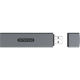 Sitecom USB-Stick kaartlezer met 2x USB Grijs