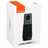 Creative Live! Meet 4K webcam Zwart, 4K, 4 omnidirectionele microfoons