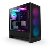 NZXT  midi tower behuizing Zwart | 1x USB-A | 1x USB-C | RGB | Window